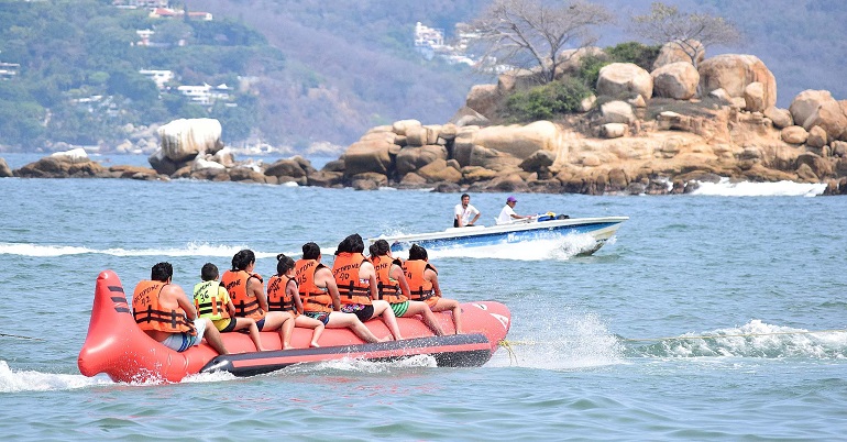 Hoteles de la zona Dorada de Acapulco al 96.1% de ocupación