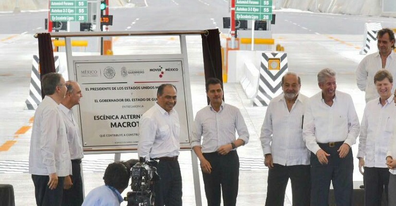 Peña Nieto entrega primera etapa del Macrotúnel de Acapulco Peña Nieto entrega primera etapa del Macrotúnel de Acapulco
