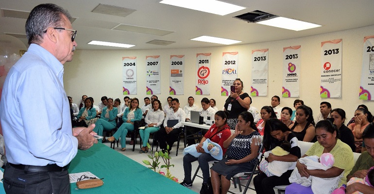 Guerrero destaca a nivel nacional por programa de Lactancia Materna, informa secretaria de salud