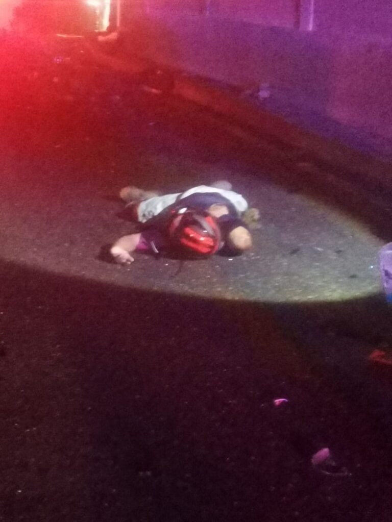 Identifican al motociclista que se mató en la avenida Escénica Identifican al motociclista que se mató en la avenida Escénica